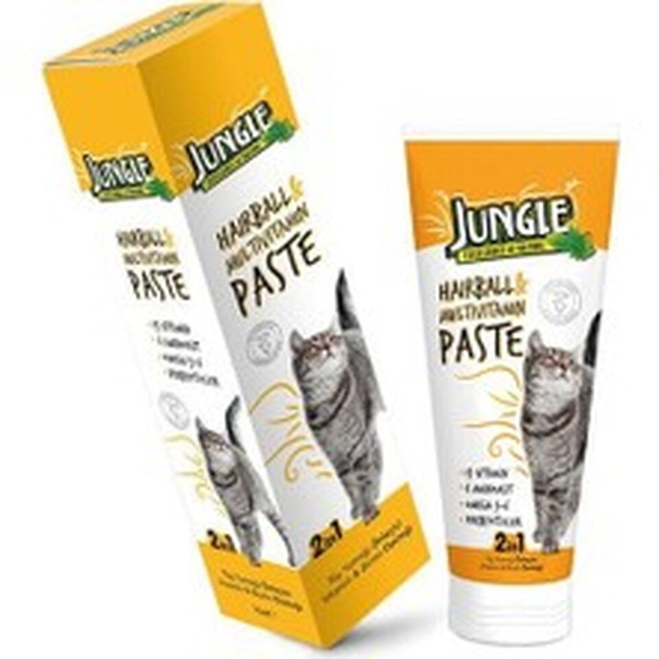 JUNGLE KEDİ MACUNU 75 ML- MULTİVİ.&TÜY YUM.ÖNLEYİ